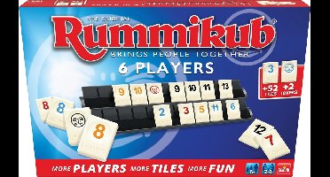 Goliath Rummikub The Original geschikt voor 6 Spelers - Bordspel - Gezelschapsspel