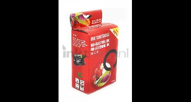 FLWR - Inktcartridge / LC-1280XL / Zwart - Geschikt voor Brother