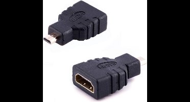 Verloopstekker micro HDMI (M) naar HDMI (F)