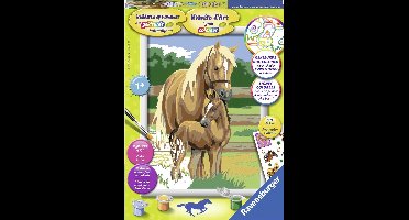 Ravensburger Schilderen op nummer Paardenliefde - Hobbypakket