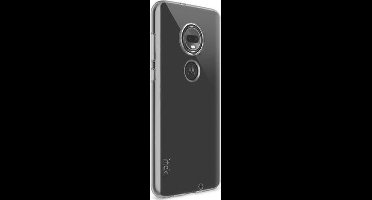 Shop4 - Motorola Moto G7 Hoesje - Zachte Back Case Transparant