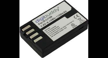 digibuddy A Merk Accu Batterij Pentax D-Li109 - 1100mAh