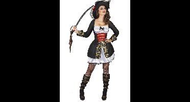 Vegaoo - Sexy zeerover kostuum voor vrouwen