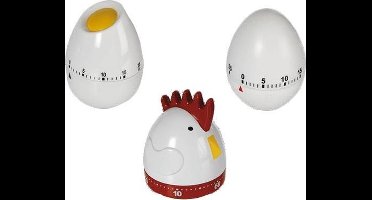 Kookwekker ei of kip 8x7cm