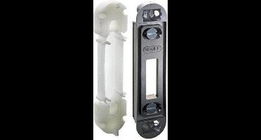 Nemef Bijzetsluitkom incl opzetstuk SKG*** - afgerond - 115 x 25 x 22 mm (LxBxH) - kunststof/staal verzinkt passend bij 5100 en 4900 serie