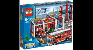 LEGO City Brandweerstation - 7208