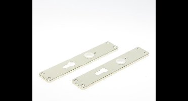 Hoppe Langschild, aluminium 202/pc55 (Prijs per paar)