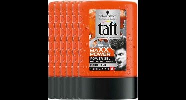 6x 300 ml Taft - Maxx power - maxx hold