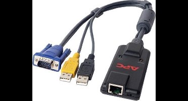 APC KVM-USBVMCAC toetsenbord-video-muis (kvm) kabel Zwart