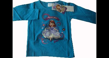Blauw shirt van Prinses Sofia maat 92
