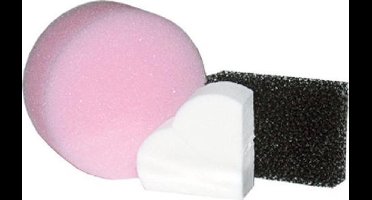 3 schminksponsjes - Schmink