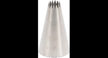 Patisse Spuitmondje Kroon 6 Mm Rvs Zilver