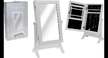 Kastje voor sieraden met spiegel