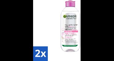 Garnier - SkinActive - Micellair Reinigingswater - Gevoelige Huid - Milde Reiniging & Make-Up Remover - 400 ml - Voordeelverpakking - 2 stuks