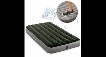 Intex Luchtbed met ingebouwde pomp - 191x99x25 cm