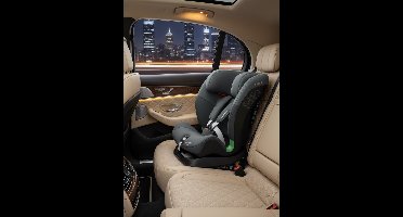 Titan Pro i-Size Kinderautostoel 15 maanden - 12 jaar | ISOFIX & Top Tether | 5 Ligposities | 13 Hoofdsteunposities | 5-Puntsveiligheid | Side Impact Bescherming | Tonal Graphite IndustrialHome