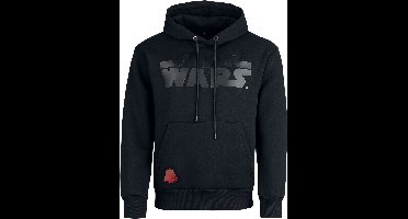 Star Wars Heat Logo - Black On Black Heren Trui met capuchon - zwart - S