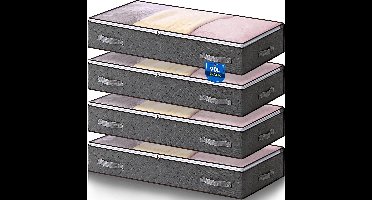 Kledingopslag-opbergdoos voor kleding onder bed-c