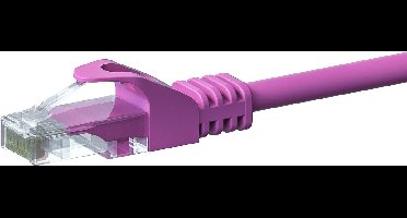 Danicom UTP CAT5e patchkabel - 7,5 meter roze - 100% koper - netwerkkabel - internetkabel - UTP kabel - RJ45 - 1000 mbit/s