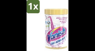 Vanish Oxi Advance - Kristalwit - Vlekkenverwijderaar Poeder - Zonder Bleek - 1.2 kg - 1 stuk