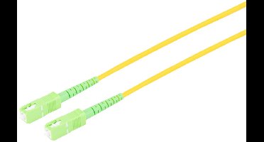 LWL SX Patchkabel SC/SC APC 9/125µ, OS2 gelb, 1,5m