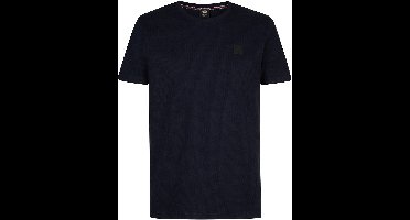 Petrol Industries - Heren Jersey T-shirt Orbita - Blauw - Maat XXL
