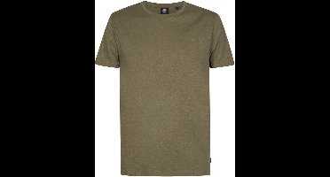 Petrol Industries - Heren Jersey T-shirt EclipseLuna - Groen - Maat S