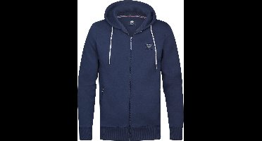 Petrol Industries - Heren Gebreid vest Trofeo - Blauw - Maat M