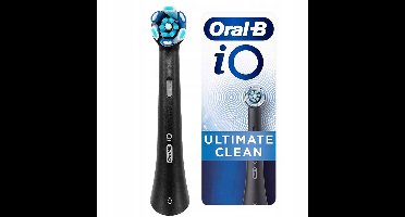 Oral-B iO Ultimate Clean Zwart Opzetborsteltje voor Gevoelig Tandvlees