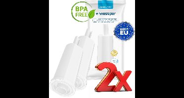 2 Stuks waterfilterpatroon Sage Claro BES008 - SES008 - SES920 - SES980 - SES990 waterfilter en Solis Type 1011, 115, 117 and 118