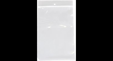 Verpakkingszak IEZZY grip 80x125mm 50mu hersluitbaar 100 stuks