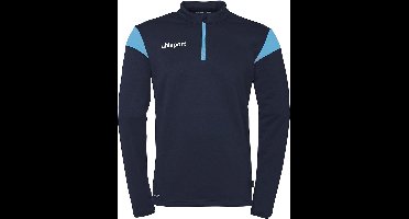 Uhlsport Trainingsjacke Squad 27 1/4 Zip Top 1002258 Marine/Skyblau-3XL
