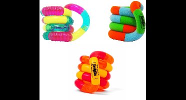 Tangle Junior - Thema Rainbow - 3-Pack - Fidget Voordeelpakket