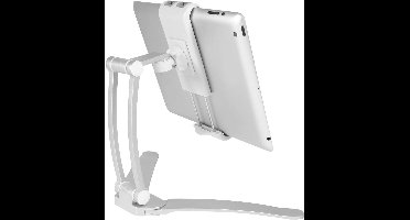 2-in-1 Wandsteun en Aanrechtstandaard voor Tablet en Smartphone tot 11 inch