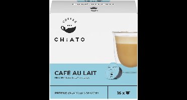 Coffee capsules compatible with NESCAFÉ® Dolce Gusto® CHiATO Café au Lait, 16 pcs.