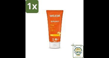 1 x WELEDA - Douchegel Sport - Arnica - 200 ml- Sportdouchegel - Herstel - Arnica - Rozemarijn - Lavendel