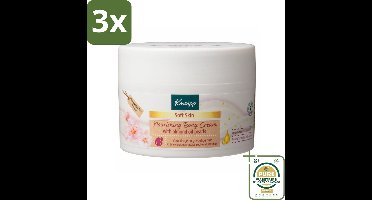 3 x Kneipp - Body crème - Soft Skin - Amandelbloesem - 200 ml - Grootverpakking - Huidverzorging - Bodycrème - Amandelolie - Shea Butter - Zachte Huid