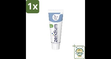 1 x Zendium - Tandpasta - Fresh+ White - 75 ml- Zendium Tandpasta - Fresh+ White - Tandpasta Witte Tanden - Tandpasta Met Fluoride - Tandpasta Voor Volwassenen