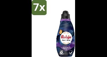 Robijn – Vloeibaar Wasmiddel – Klein & Krachtig Classics Black Velvet - 665 ml - Bulkverpakking - 7 stuks
