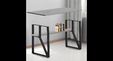 Metalen meubelpoot – Tafelpoten – Meubelpoten – Tafelpoot set – Zwarte poten – Verstelbare anti-slip voetjes – Maximaal draaggewicht 200 kg