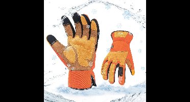Winter Arbeidshandschoenen voor Mannen - Waterdicht, Lekvrij en Met Touchscreen
