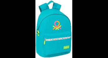 Safta Benetton 14.1´´ 15l 32x42x15 Cm 642515819 Rugzak Blauw