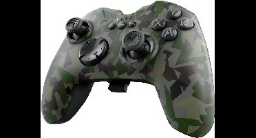 Nacon GC-200 - Draadloze PC Gaming Controller - Camo Groen