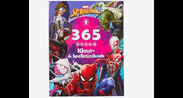 365 Kleurboek en spelletjesboek Marvel Spiderman
