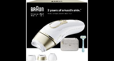 Braun Silk·expert Pro 5 - IPL ontharingsapparaat - PL5311 - Haarverwijdering Voor Thuis - 3 Opzetstukken