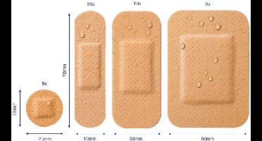 Hansaplast Universal Strips - 6 x 40 stuks - Voordeelverpakking