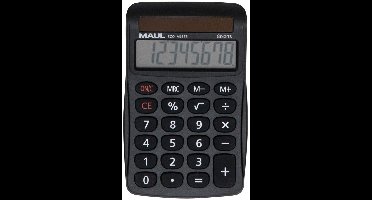 Maul ECO MJ 455 Bureaurekenmachine Zwart Aantal displayposities: 8 werkt op zonne-energie (b x h x d) 71 x 112 x 20 mm