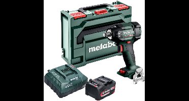 Metabo SSW 18 LTX 550 BL accu-slagmoersleutel 18 V 550 Nm borstelloos + 1x accu 4,0 Ah + lader + metaBOX