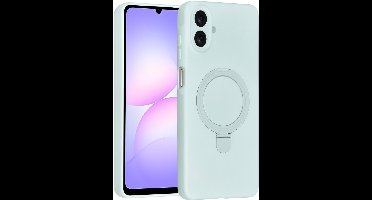 TUNIQ Back cover - Galaxy A07 - Mint Groen - Magsafe met Ring Stand - Schokabsorberend