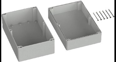 TRU COMPONENTS TC-9065728 Industriële behuizing 300 x 230 x 110 ABS Grijs-wit (RAL 7035) 1 stuk(s)